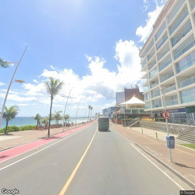Imagem estática do "Street View" da localização