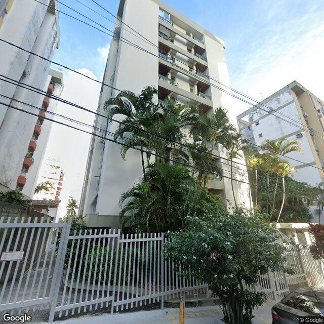 Imagem estática do "Street View" da localização