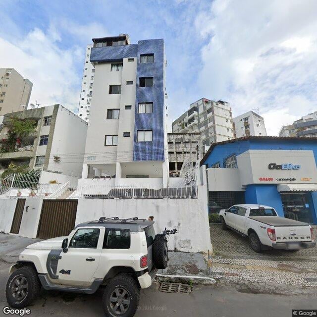 Imagem estática do "Street View" da localização