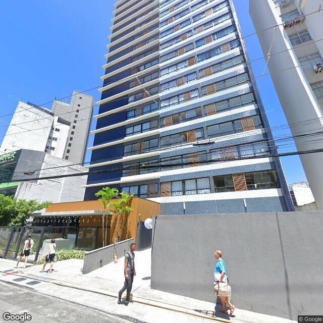 Imagem estática do "Street View" da localização
