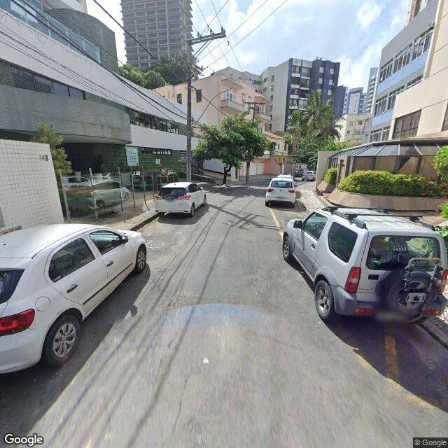 Imagem estática do "Street View" da localização