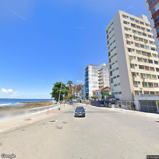 Imagem estática do "Street View" da localização