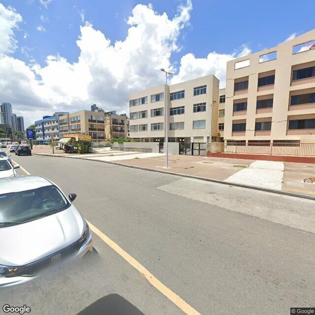 Imagem estática do "Street View" da localização