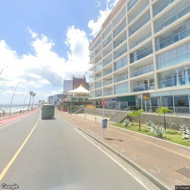 Imagem estática do "Street View" da localização