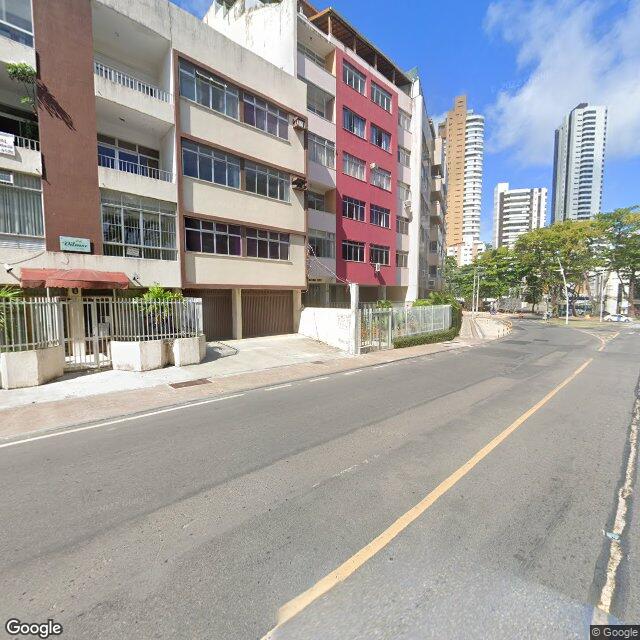 Imagem estática do "Street View" da localização