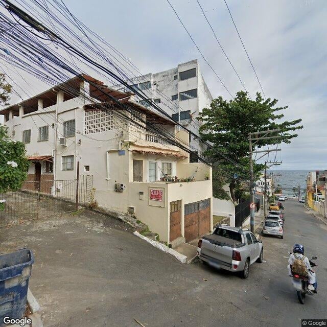 Imagem estática do "Street View" da localização