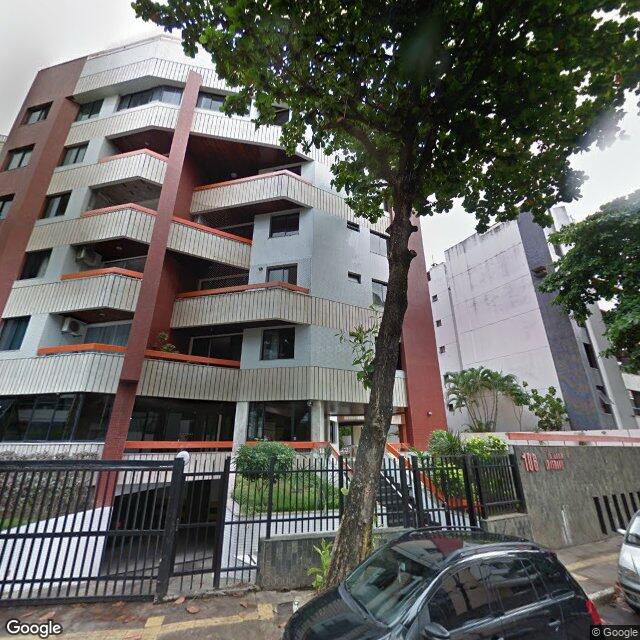 Imagem estática do "Street View" da localização