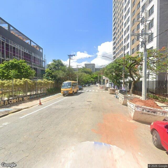 Imagem estática do "Street View" da localização