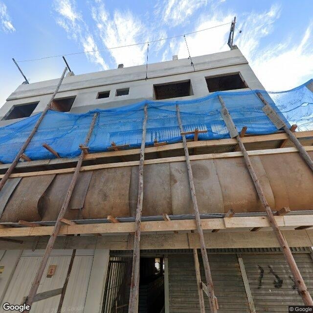 Imagem estática do "Street View" da localização