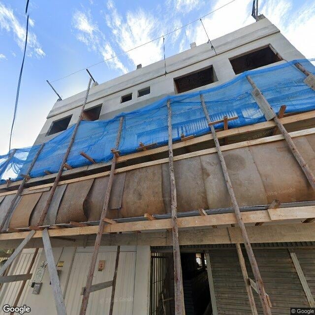 Imagem estática do "Street View" da localização