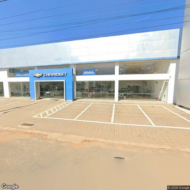 Imagem estática do "Street View" da localização
