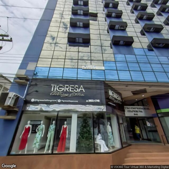 Imagem estática do "Street View" da localização