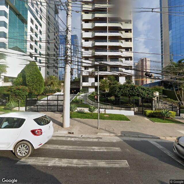Imagem estática do "Street View" da localização