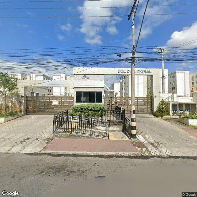 Imagem estática do "Street View" da localização