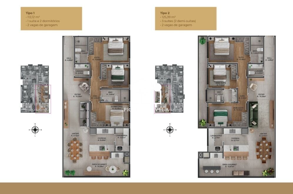 Apartamento, 3 quartos, 112 m² - Foto 21