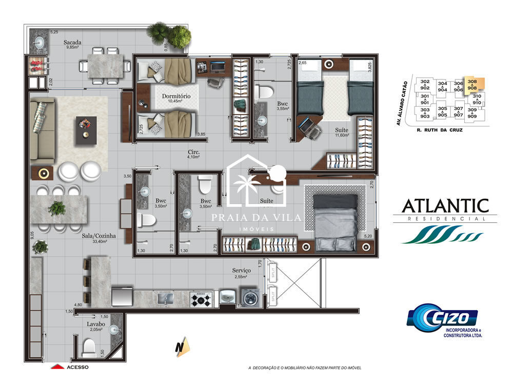 Apartamento, 3 quartos, 109 m² - Foto 25