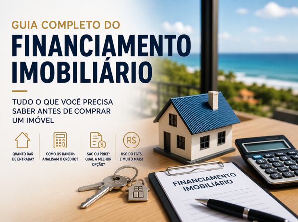 Guia Completo do Financiamento Imobiliário em 2026: tudo o que você precisa saber antes de comprar um imóvel