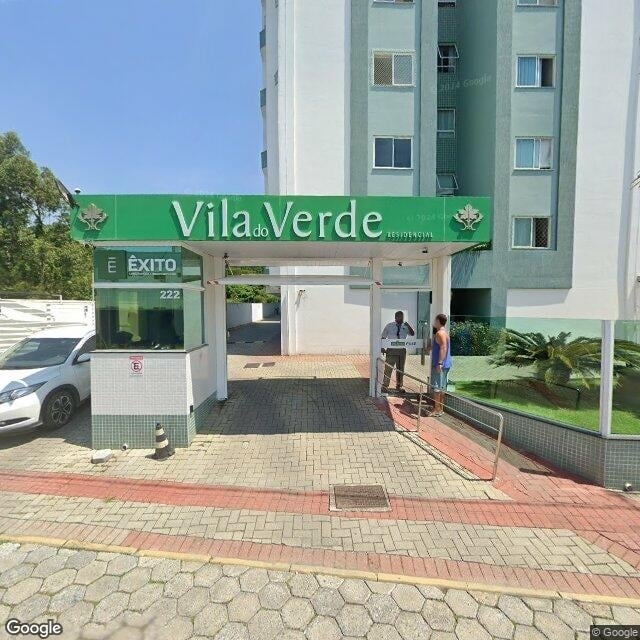 Imagem estática do "Street View" da localização