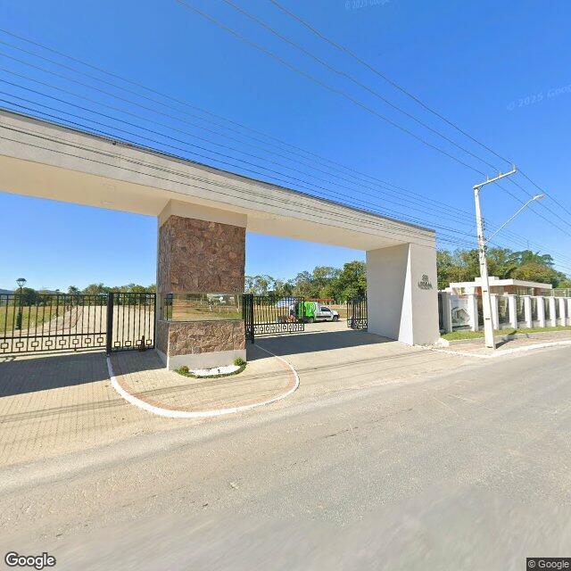 Imagem estática do "Street View" da localização