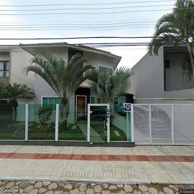 Imagem estática do "Street View" da localização