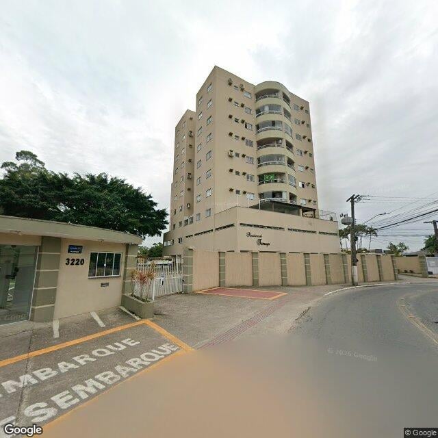 Imagem estática do "Street View" da localização