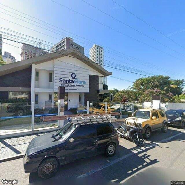 Imagem estática do "Street View" da localização