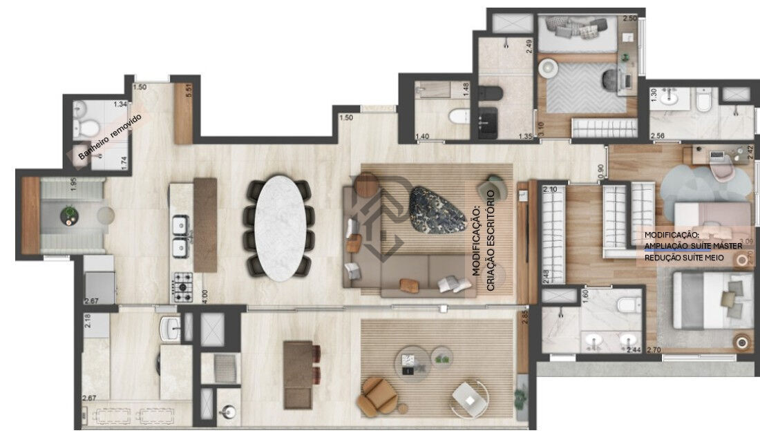 Apartamento, 3 quartos, 110 m² - Foto 51