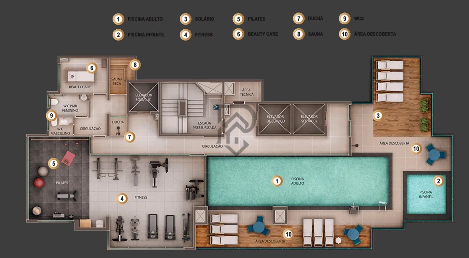 Apartamento, 3 quartos, 130 m² - Foto 51