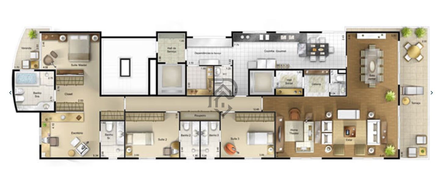 Apartamento, 4 quartos, 222 m² - Foto 31