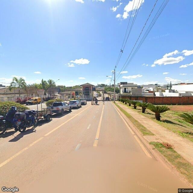 Imagem estática do "Street View" da localização