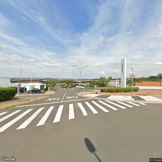 Imagem estática do "Street View" da localização