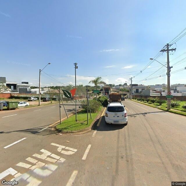 Imagem estática do "Street View" da localização