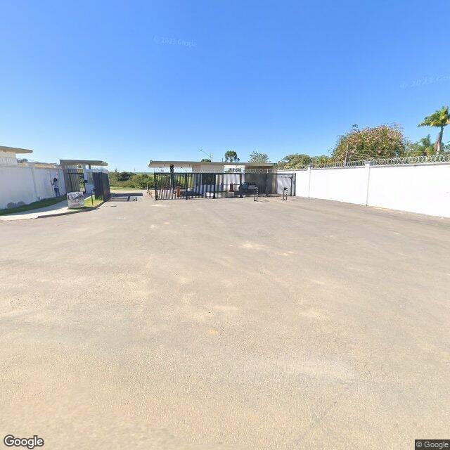 Imagem estática do "Street View" da localização
