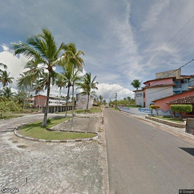 Imagem estática do "Street View" da localização
