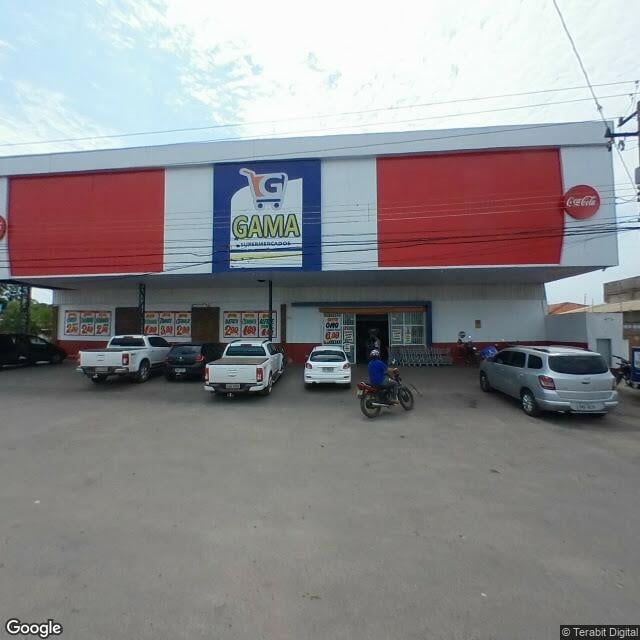 Imagem estática do "Street View" da localização