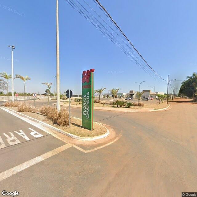Imagem estática do "Street View" da localização
