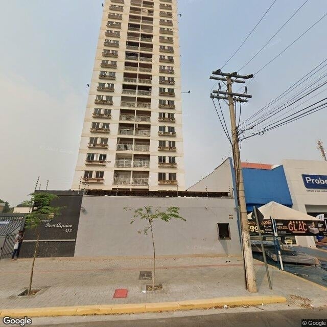 Imagem estática do "Street View" da localização