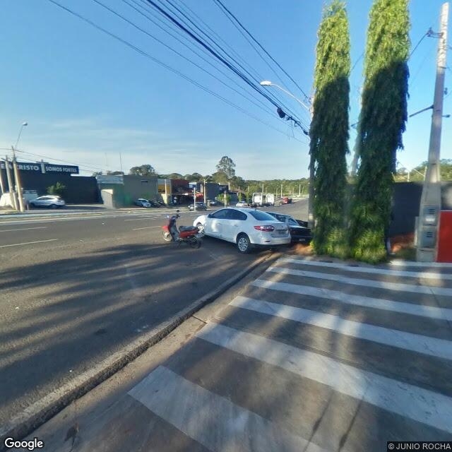 Imagem estática do "Street View" da localização