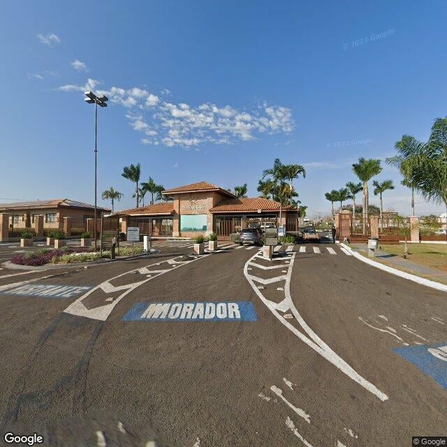 Imagem estática do "Street View" da localização