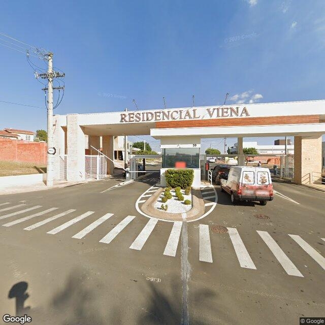 Imagem estática do "Street View" da localização