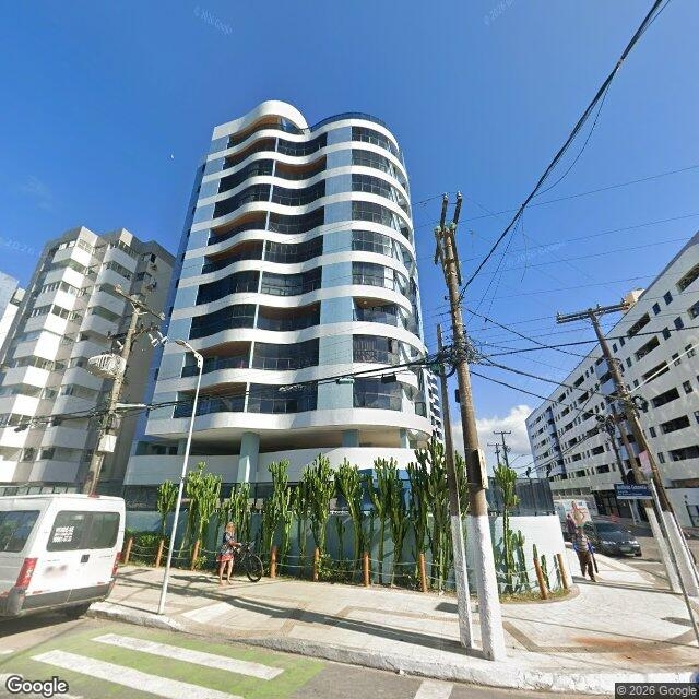 Imagem estática do "Street View" da localização