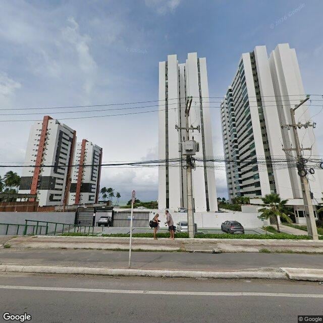 Imagem estática do "Street View" da localização