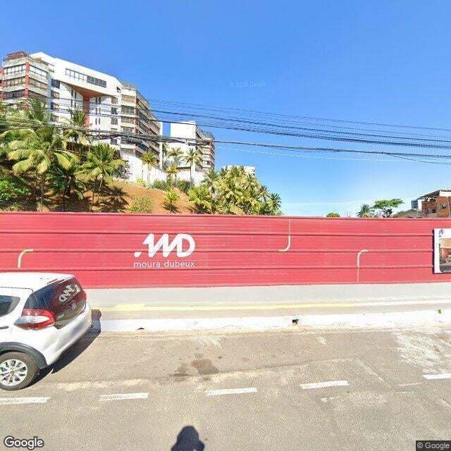 Imagem estática do "Street View" da localização