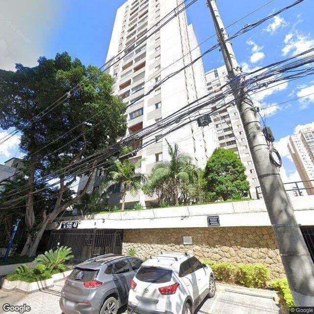 Imagem estática do "Street View" da localização