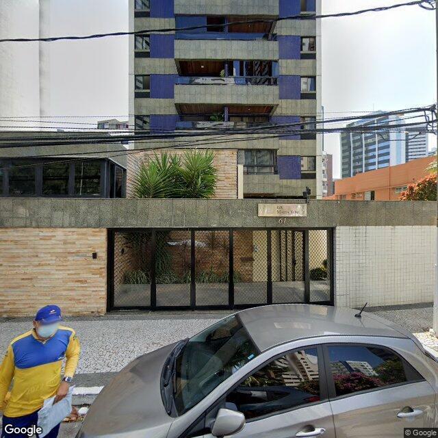 Imagem estática do "Street View" da localização
