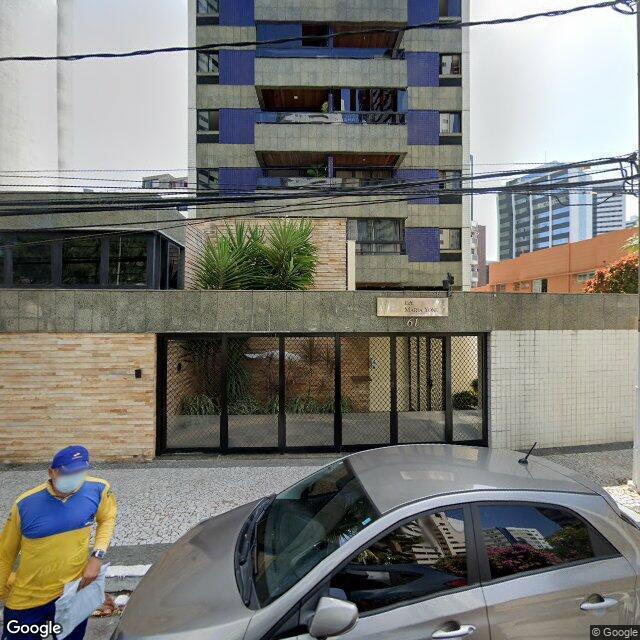 Imagem estática do "Street View" da localização