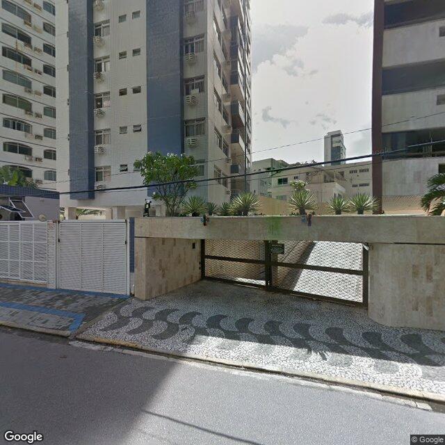 Imagem estática do "Street View" da localização