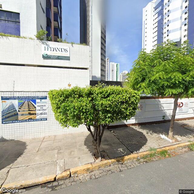 Imagem estática do "Street View" da localização