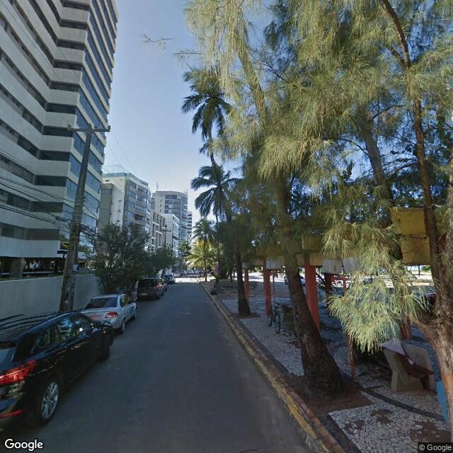 Imagem estática do "Street View" da localização