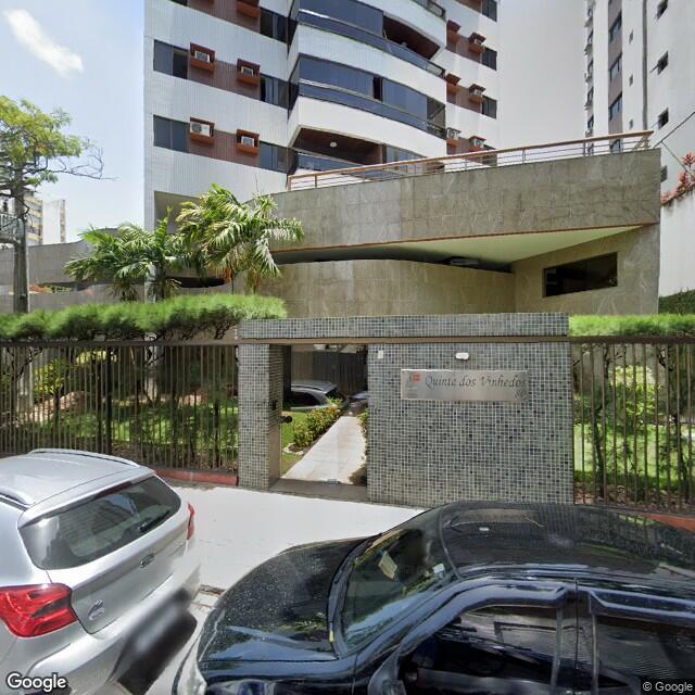 Imagem estática do "Street View" da localização